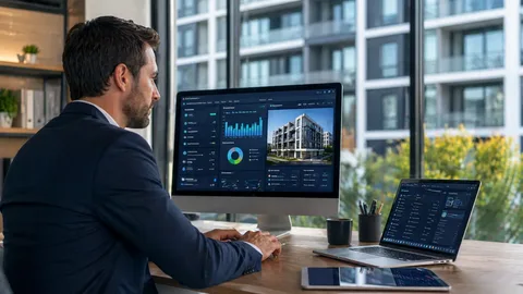 Property management software dashboard for landlords online
