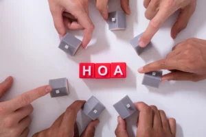 Homeowner Reviewing Condo HOA Rules and Fees