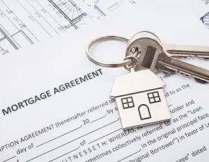Documents and paperwork related to home loan requirements and approval