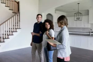 Homebuyer Exploring the Neighborhood Before Purchase