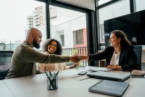 Real Estate Agent Demonstrating Strong Work Ethic