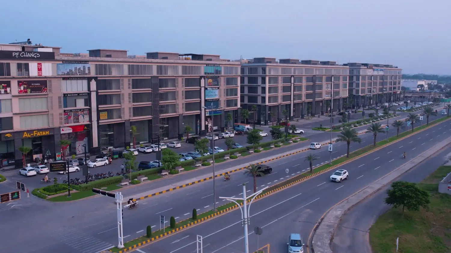 DHA Lahore Phase 5 residential street view with modern houses 2026