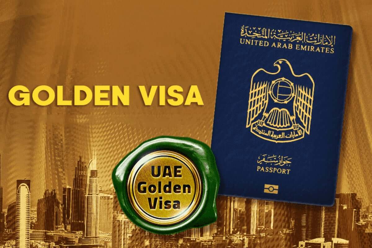 Step-by-step guide showing the Dubai Golden Visa application process