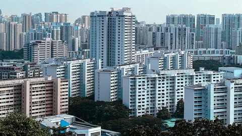 HDB residential estate in Singapore