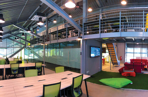 Modern Grade A office interior in Malaysia 2026